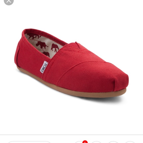Toms Shoes - Red Classic Toms